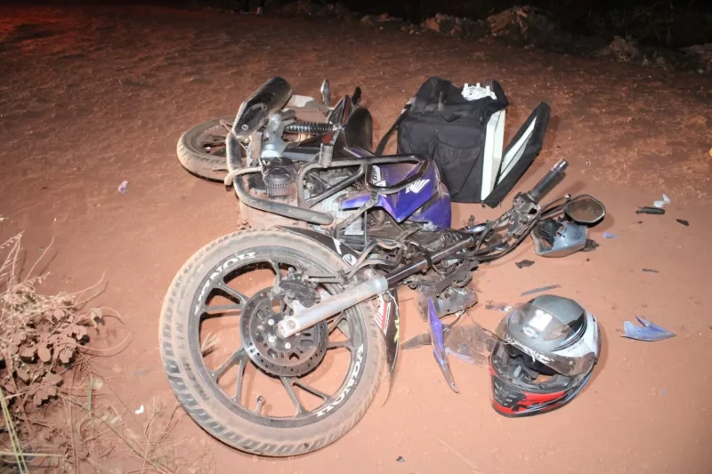 Idoso é Atropelado por Motoboy no Bairro Bom Jardim em Rolim de Moura