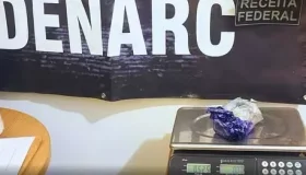 Mulher é presa ao receber encomenda com haxixe durante operação conjunta da...