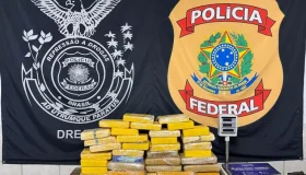 PF prende indivíduo transportando 40 kg de drogas em caminhão