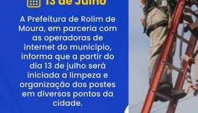 Prefeitura anuncia que fios e cabos de internet solto em postes serão...