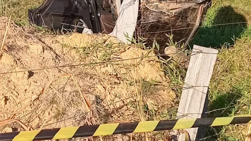 Foto 2 da matéria: Tragédia na RO-481: jovem morre em acidente de moto a caminho de velório de amigo em Nova Brasilândia
