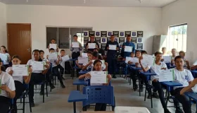 Alto Alegre: Policia Mirim recebe palestra sobre educação ambiental