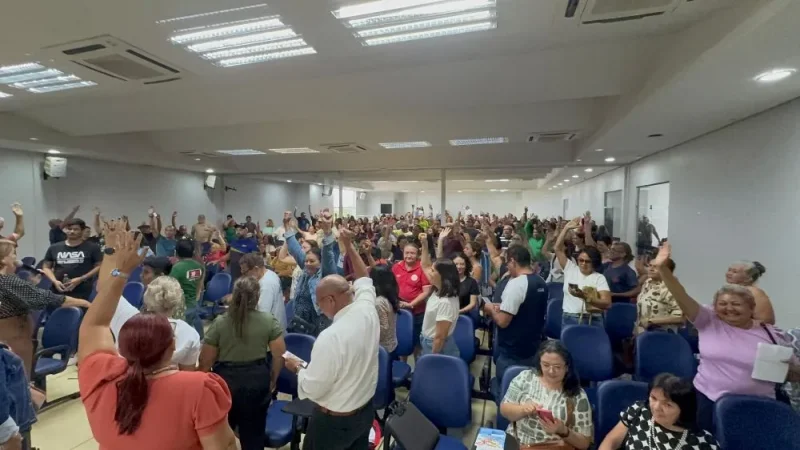 Greve é deliberada pela categoria em Assembleias Gerais Simultâneas do SINTERO
