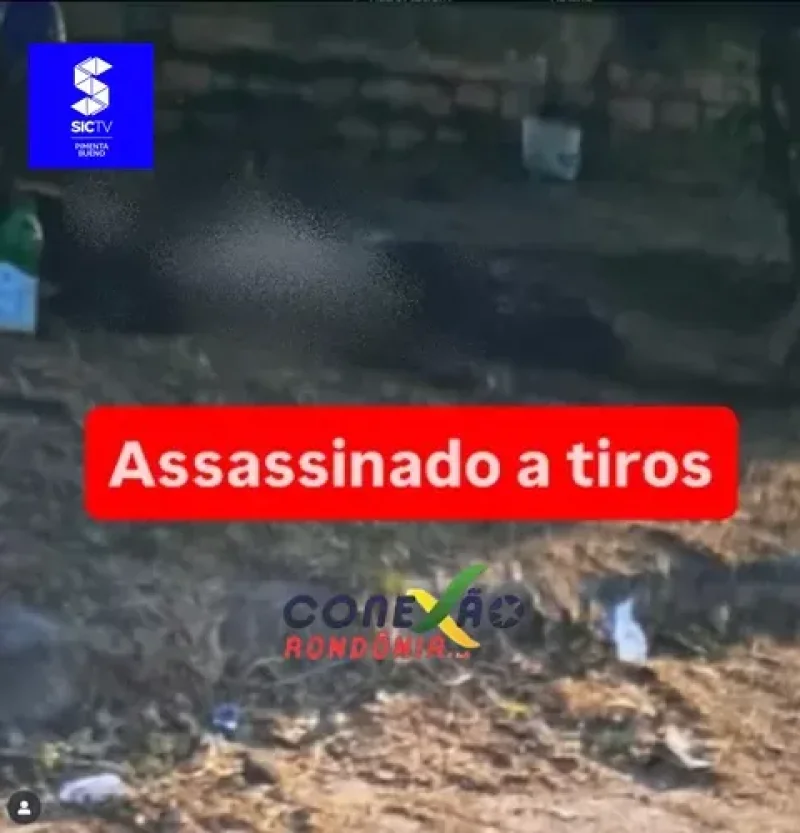 Homem é executado com tiros na cabeça no bairro Habitar Brasil, em Cacoal