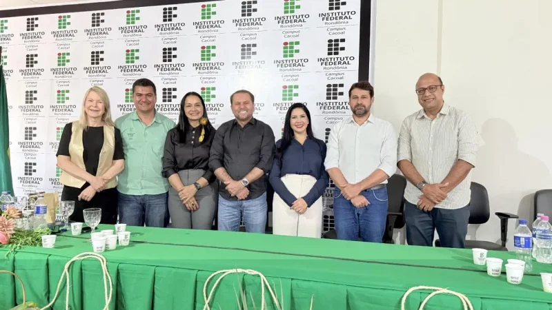 Os recursos foram viabilizados por meio de uma parceria firmada entre o IFRO, a deputada federal Cristiane Lopes, o deputado estadual Cirone Deiró e a vereadora Nice Condaque.