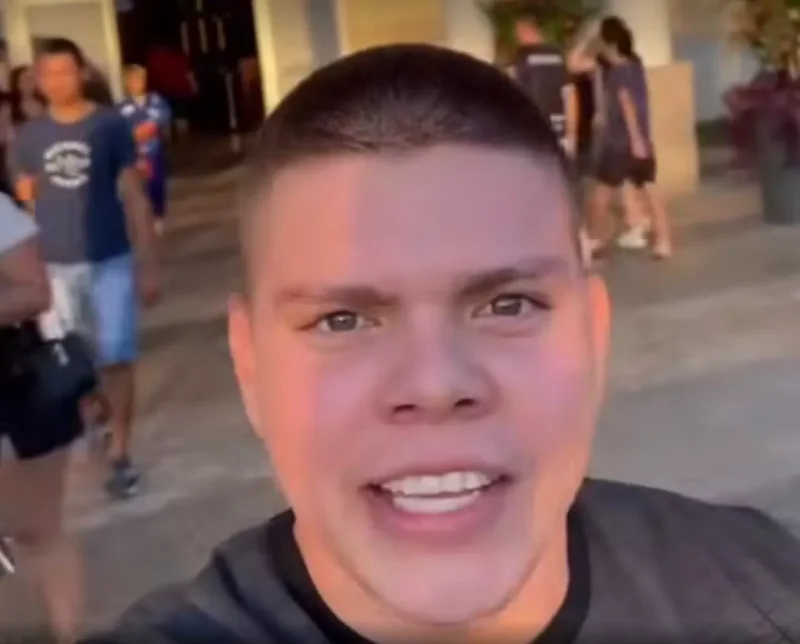 Influencer 'Enzo Master' se entrega à Polícia Federal após deixar mochila com falso explosivo no aeroporto de Porto Velho