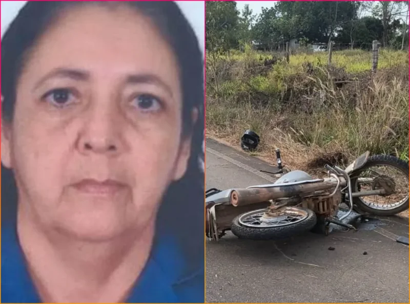 Mulher morre em grave acidente de moto na RO-473 entre Alvorada do Oeste e Urupá