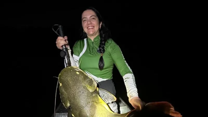 Foto 4 da matéria: Mulheres na Pesca realiza segunda edição com recorde de participantes em Porto Rolim, município de Alta Floresta/RO