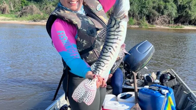 Foto 7 da matéria: Mulheres na Pesca realiza segunda edição com recorde de participantes em Porto Rolim, município de Alta Floresta/RO