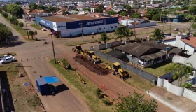 Obras de esgotamento sanitário serão realizadas na Avenida 25 de Agosto a...