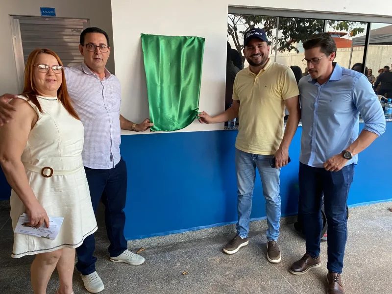Prefeitura de Rolim de Moura entrega novas salas de aula na escola Neusa Santos de Oliveira