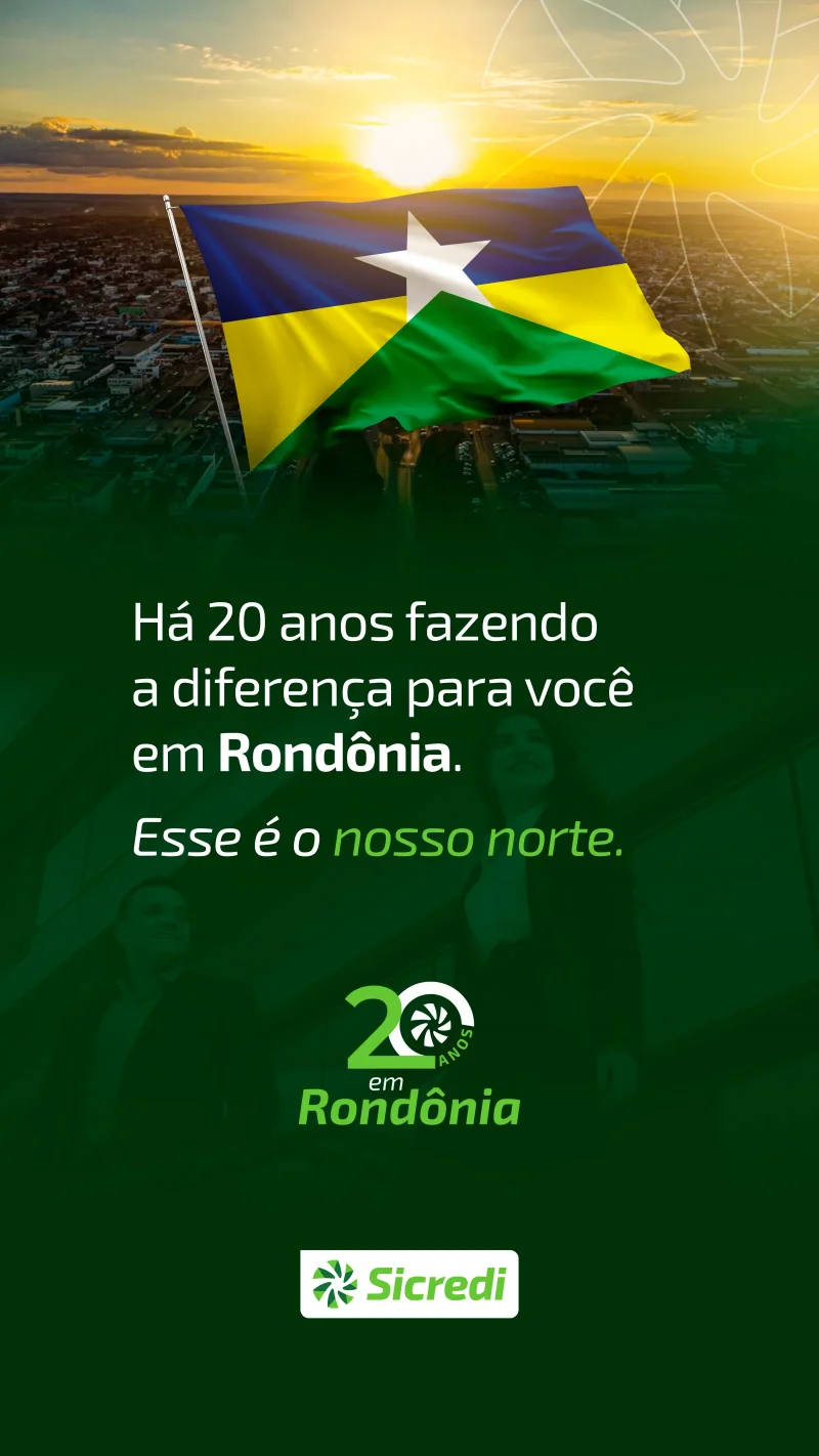 Sicredi completa 20 anos em Rondônia: uma história de cooperação, desenvolvimento e impacto local