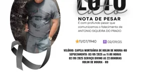 Nota de Pesar: Antônio Siqueira do Prado