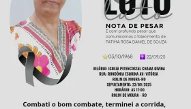 Nota de pesar: Fátima Rosa Daniel de Souza