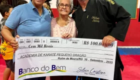 Academia de Karatê Pequeno Dragão, em Rolim de Moura, recebe R$ 100 mil da...