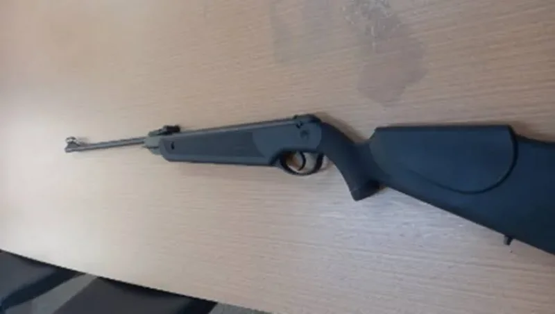 Caça com arma de pressão entre amigos termina com um ferido em Santa Luzia do Oeste