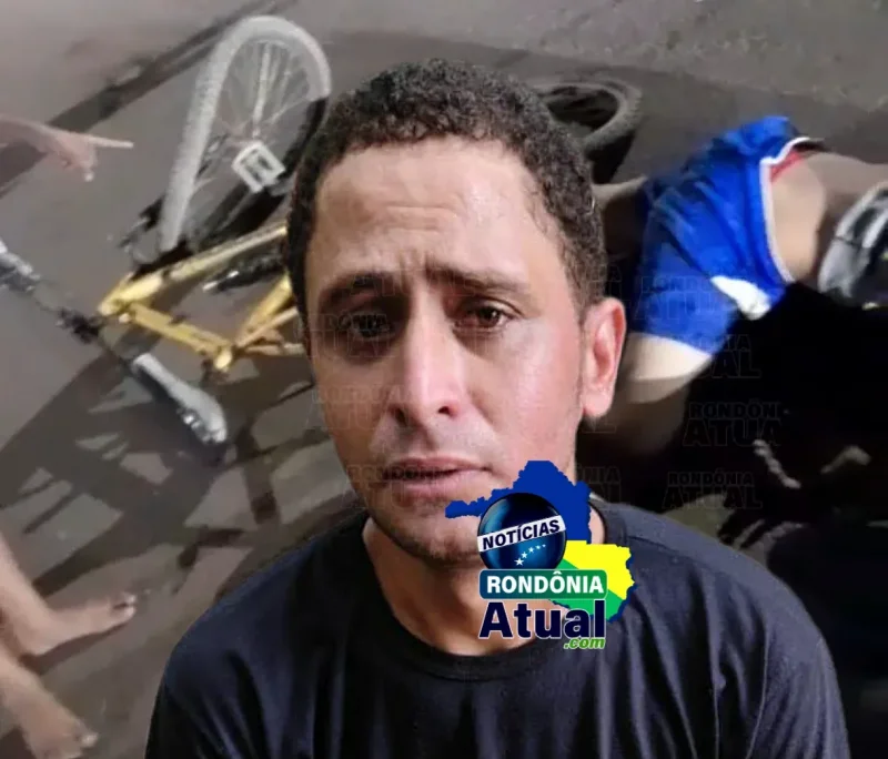 Ciclista morre em colisão com motocicleta no bairro Santiago, em Ji-Paraná
