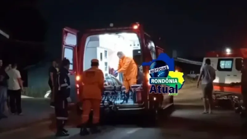 Foto 1 da matéria: Ciclista morre em colisão com motocicleta no bairro Santiago, em Ji-Paraná