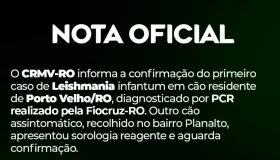 Confirmado primeiro caso de leishmaniose visceral canina em Porto Velho