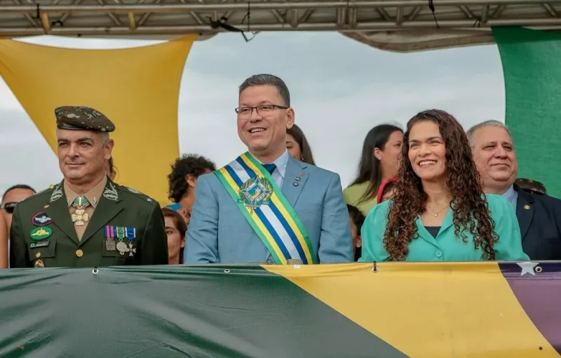 Governador Marcos Rocha participa das comemorações do 7 de Setembro em Porto Velho