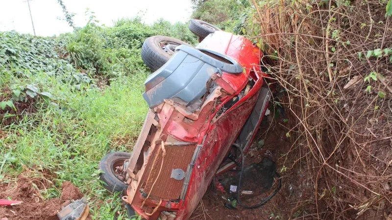 Foto 2 da matéria: Homem morre em grave acidente na zona rural de Parecis