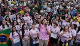 Michelle Bolsonaro participa de encontro do PL Mulher em Rondônia
