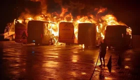 Ministério Público denuncia 34 por ataques a policiais e incêndios criminosos
