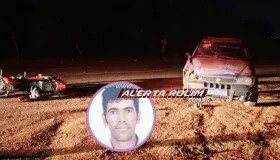 Motociclista de 57 anos morre após colisão com Fiat Strada em Rolim de Moura