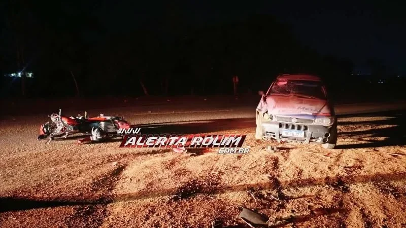 Foto 3 da matéria: Motociclista de 57 anos morre após colisão com Fiat Strada em Rolim de Moura