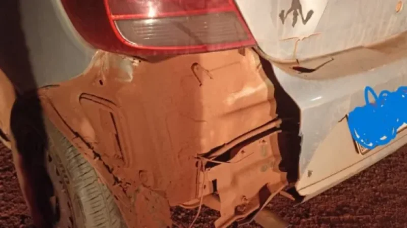 Foto 3 da matéria: Mulher fica em estado grave após colisão entre motoneta e carro em Rolim de Moura
