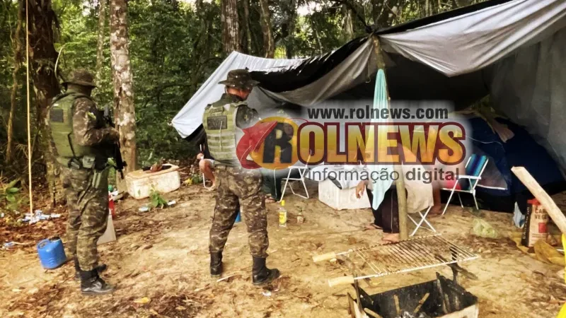 Foto 4 da matéria: Operação conjunta flagra pesca predatória em Terra Indígena na zona rural de Alta Floresta do Oeste