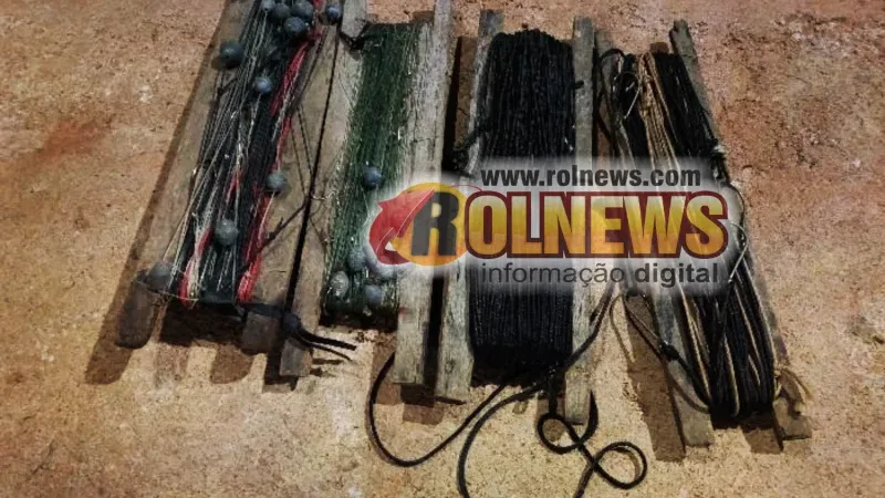 Foto 2 da matéria: Operação conjunta flagra pesca predatória em Terra Indígena na zona rural de Alta Floresta do Oeste