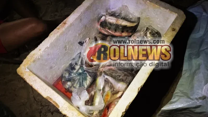 Foto 3 da matéria: Operação conjunta flagra pesca predatória em Terra Indígena na zona rural de Alta Floresta do Oeste