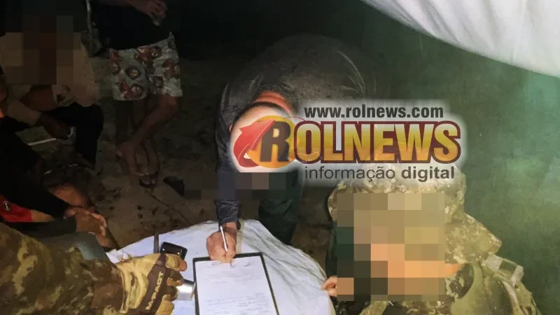 Foto 1 da matéria: Operação conjunta flagra pesca predatória em Terra Indígena na zona rural de Alta Floresta do Oeste