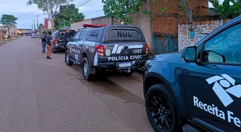 Polícia Civil prende suspeito de tráfico em operação conjunta com Receita Federal em Rondônia