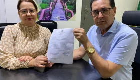 Prefeito Aldo Júlio e secretária Sandra Miranda anunciam instalação de...