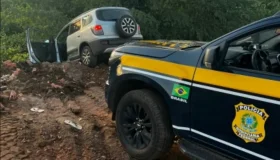 PRF apreende mais de 100 kg de cocaína após perseguição na BR-364 em...