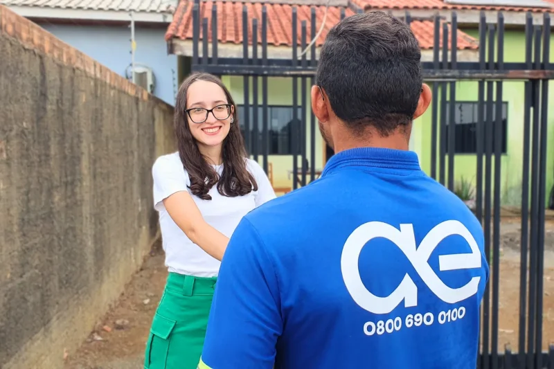 As equipes estão devidamente identificadas e preparadas para realizar atendimentos de forma prática e segura.