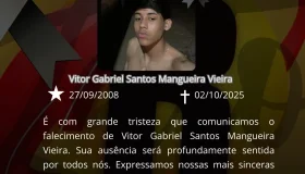 Velório de Vitor Gabriel será na igreja Assembleia de Deus, no bairro Jardim...