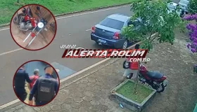 Homem que esfaqueou mulher durante roubo também furtou moto em frente a escola...