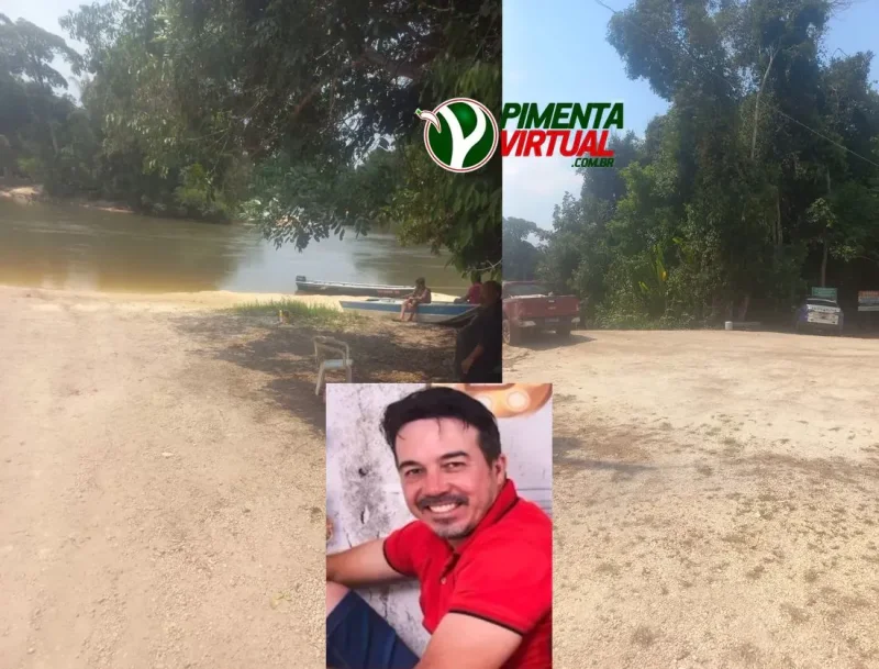 Corpo de empresário que se afogou ao salvar família é encontrado após 48 horas no rio Barão do Melgaço