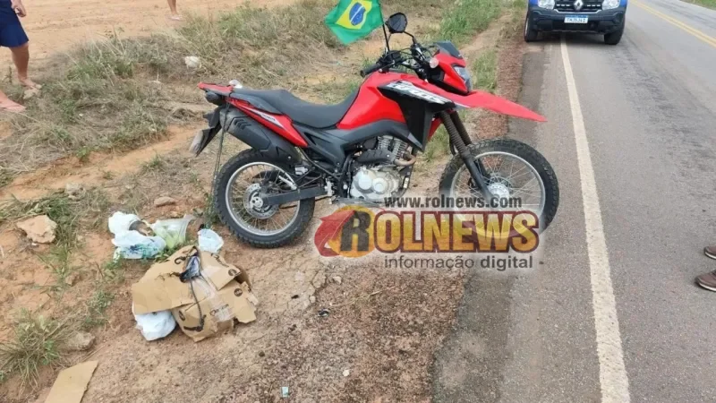 Foto 2 da matéria: Ex-secretário de Educação de Rolim de Moura, professor Geraldo Gabliel morre em acidente de moto próximo a Nova Estrela