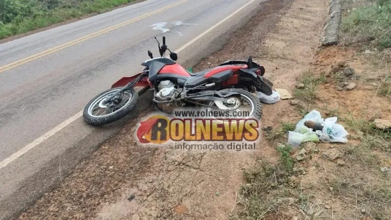 Foto 1 da matéria: Ex-secretário de Educação de Rolim de Moura, professor Geraldo Gabliel morre em acidente de moto próximo a Nova Estrela