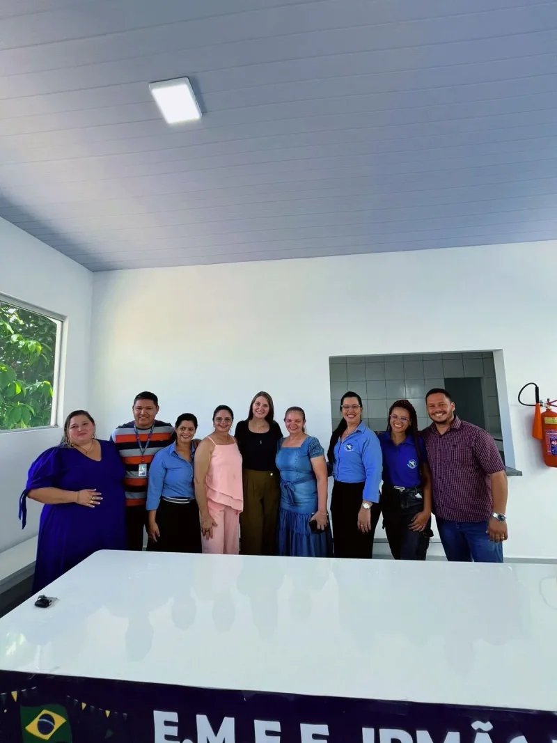 Emenda parlamentar garante recurso para refeitório e infraestrutura da escola municipal.