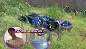 Jovem que morreu em acidente de moto em Rolim de Moura tinha 16 anos