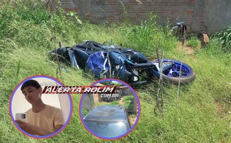 Jovem que morreu em acidente de moto em Rolim de Moura tinha 16 anos