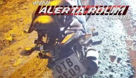 Motociclista tenta fugir da PTRAN, cai, quebra o pé e é multado em mais de R$...