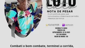 Nota de pesar: Maria Miranda de Matos