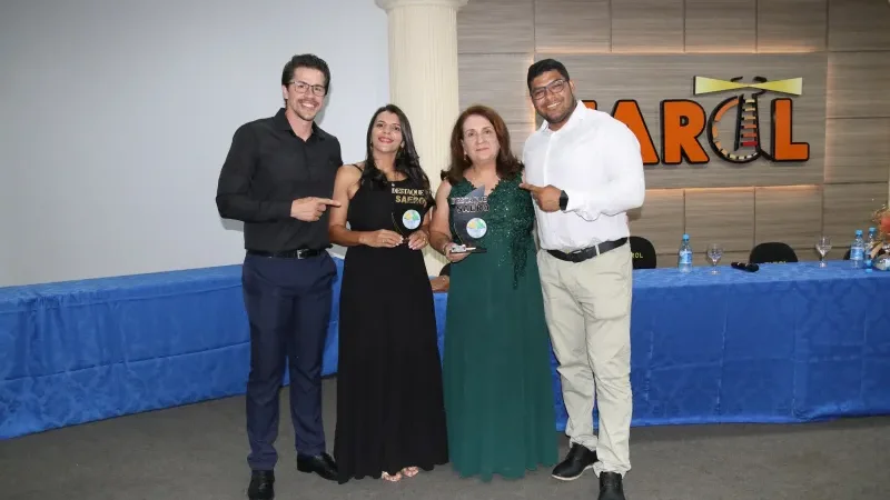 Foto 69 da matéria: Prefeito Aldo Júlio participa de cerimônia de premiação do SAERO 2024 e destaca conquistas da educação de Rolim de Moura