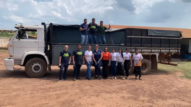 Foto 4 da matéria: Prefeitura de Rolim de Moura recebe doação de 9 toneladas de ração animal da empresa ADM